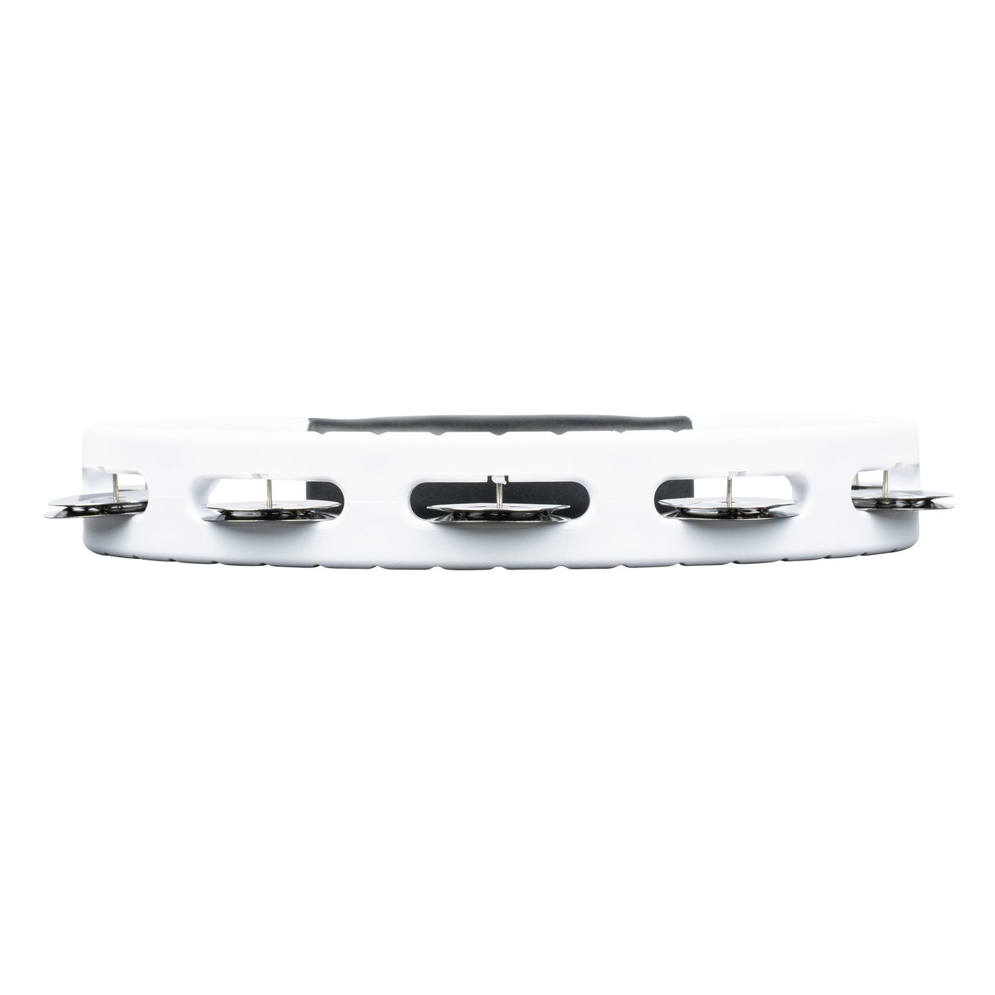MEINL Percussion Headliner® Series Molded ABS Single-Row Tambourine - White