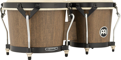 MEINL Percussion Headliner® Series Wood Bongo 6 3/4" Macho & 8" Hembra - Walnut Brown