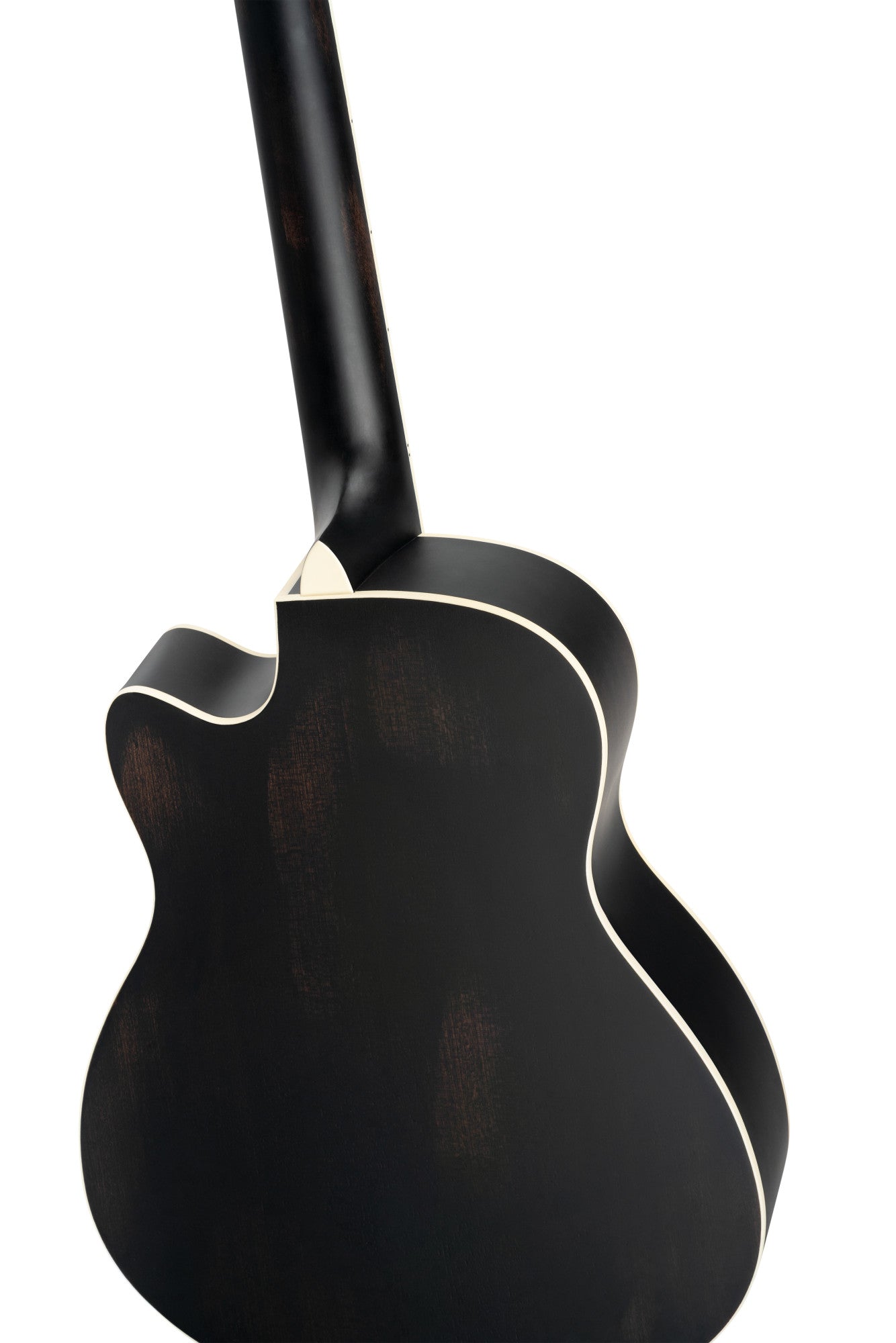 ORTEGA Americana Series Resonatorgitarre  6 String - Distressed Black / Antique Brass HW