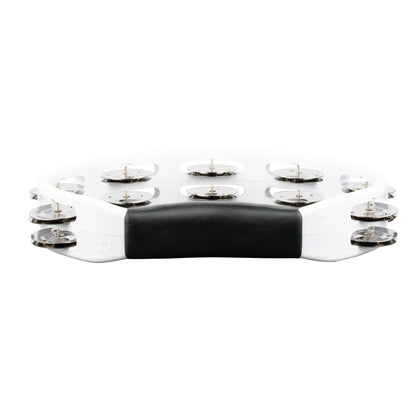MEINL Percussion Headliner® Series Molded ABS Dual-Row Tambourine - White