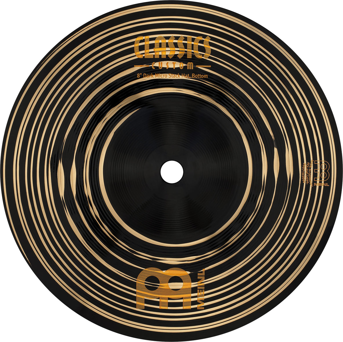 MEINL Cymbals Classics Custom Dark Micro Stack Hats - 8"