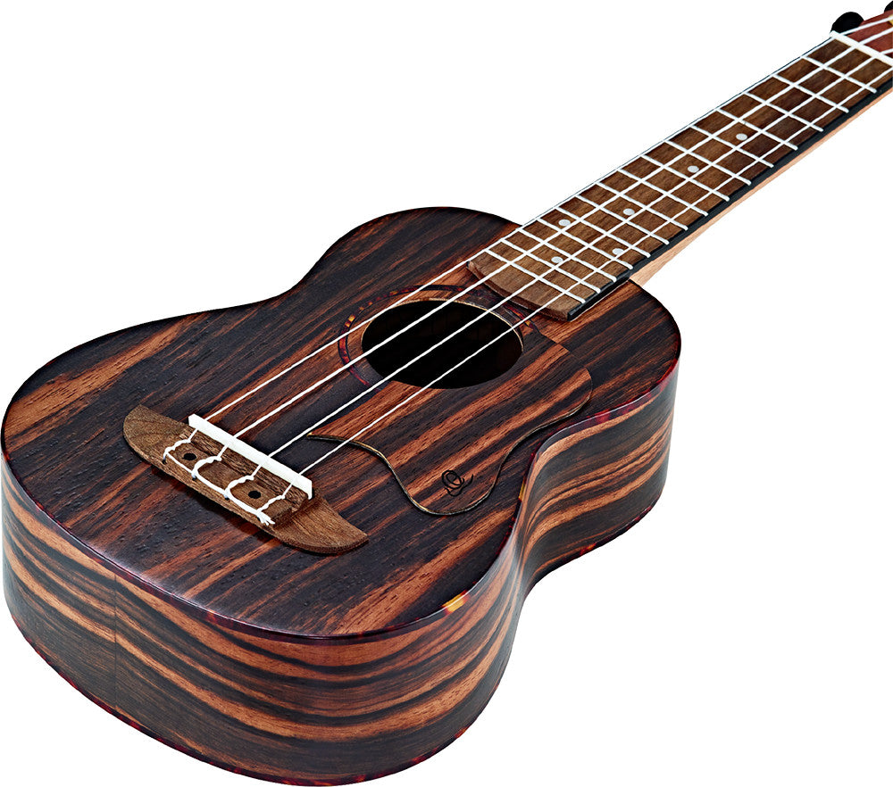 ORTEGA Soprano/Concert-Ukulele-Pickguard - Ebony