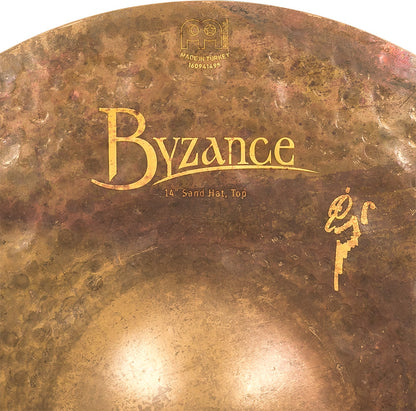 MEINL Cymbals Byzance Benny Greb Signature Vintage Sand Hat - 14"