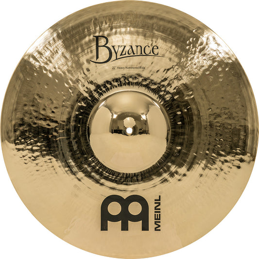 MEINL Cymbals Byzance Brilliant Heavy Hammered Ride - 22"