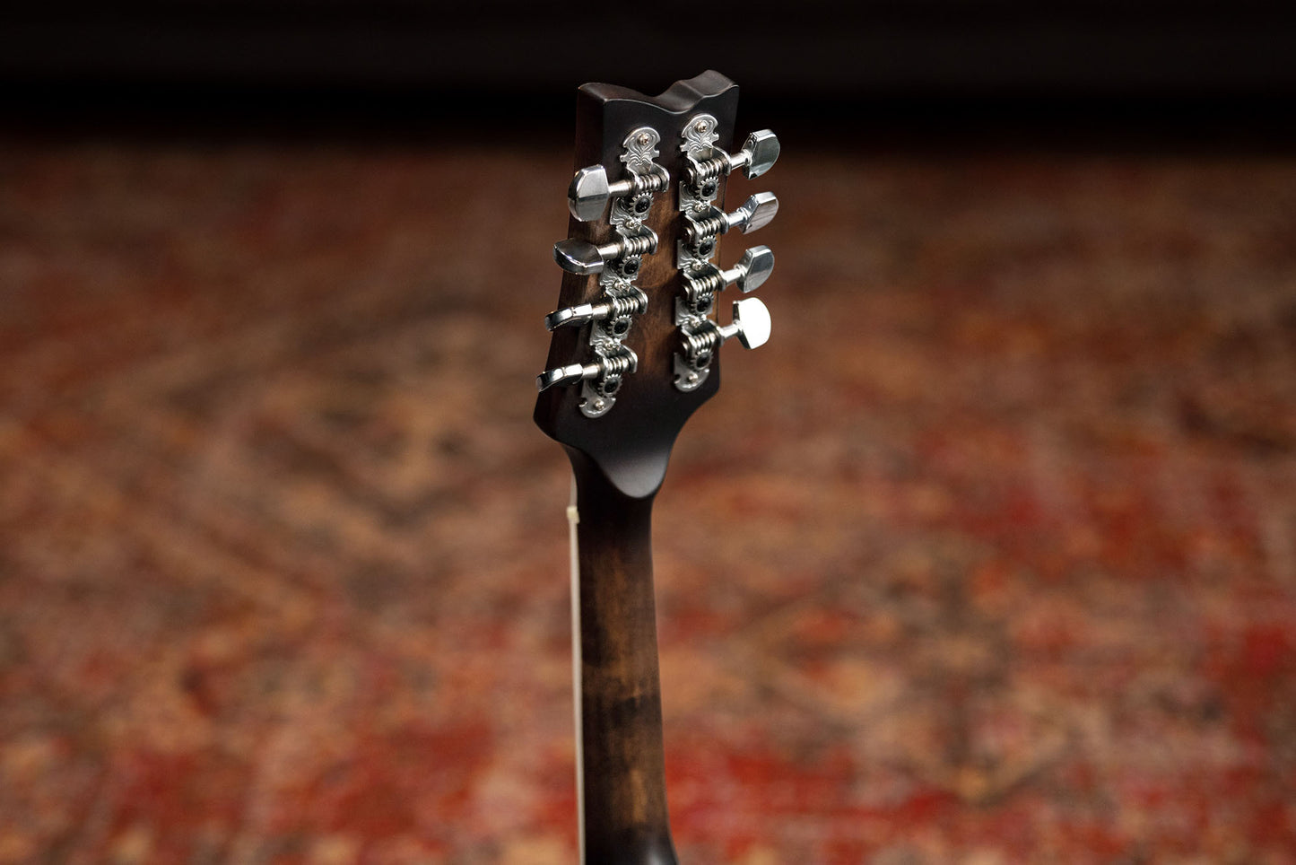 ORTEGA Americana Series A-Style Mandolin 8 String - Spruce / Maple Satin Whiskey Burst