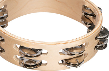 NINO Percussion Tamburin zweireihig - 8”