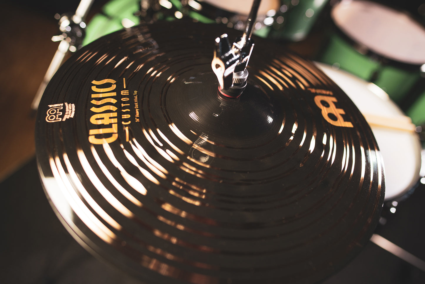 MEINL Cymbals Classics Custom Heavy Dark HiHat - 14"