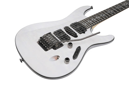 IBANEZ Nita Strauss Signature Electric Guitar 6-String - Ghost + Case