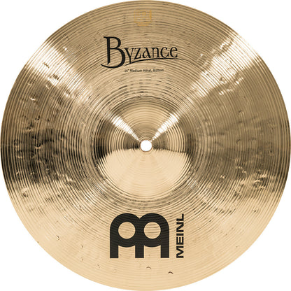 MEINL Cymbals Byzance Brilliant Medium Hihat - 14"