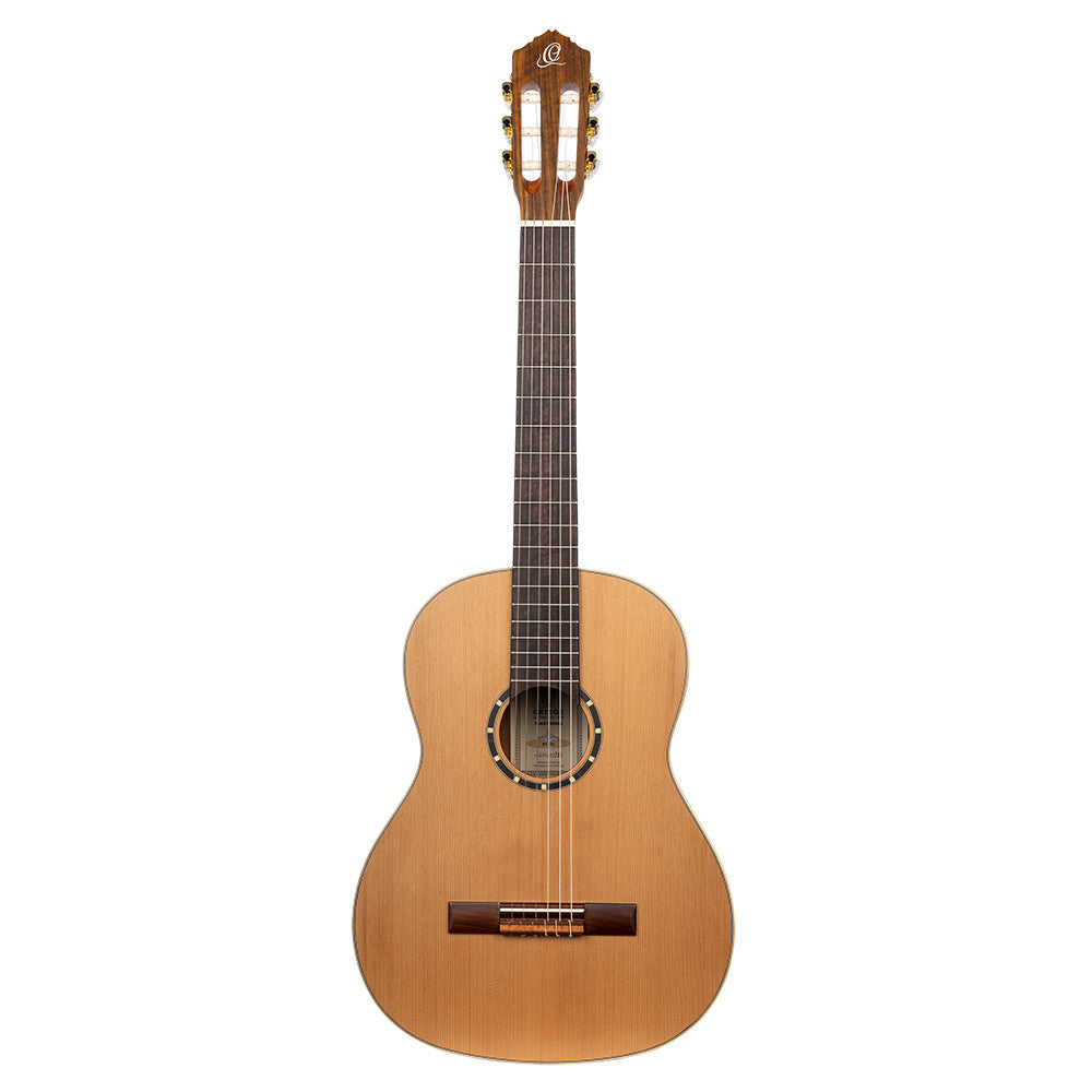 ORTEGA Family Series Pro 4/4 Konzertgitarre 6 String Lefty - Zeder / Mahagoni Natur + Bag