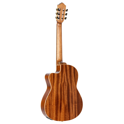 ORTEGA Performer Series 4/4 Thinline Classical Guitar 6-String - Natural + Gig Bag