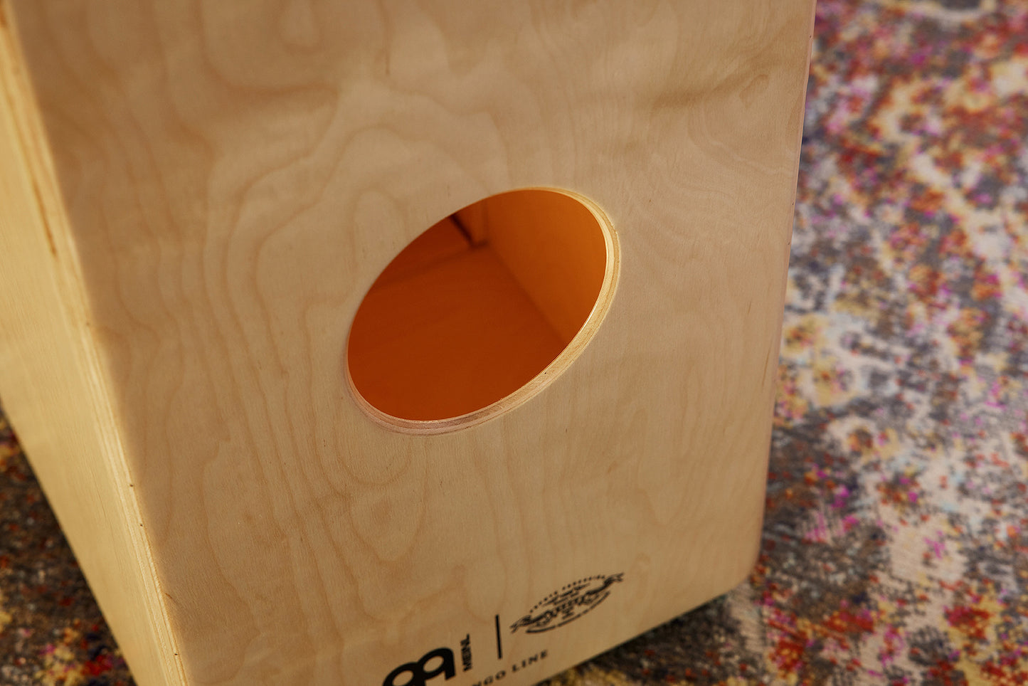 MEINL Percussion Artisan Edition Series String Cajon Tango Line - Brown Eucalyptus