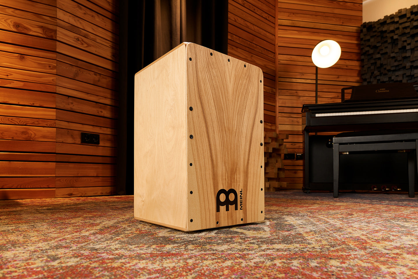 MEINL Percussion Snarecraft Series Snare Cajon 100 - Heart Ash