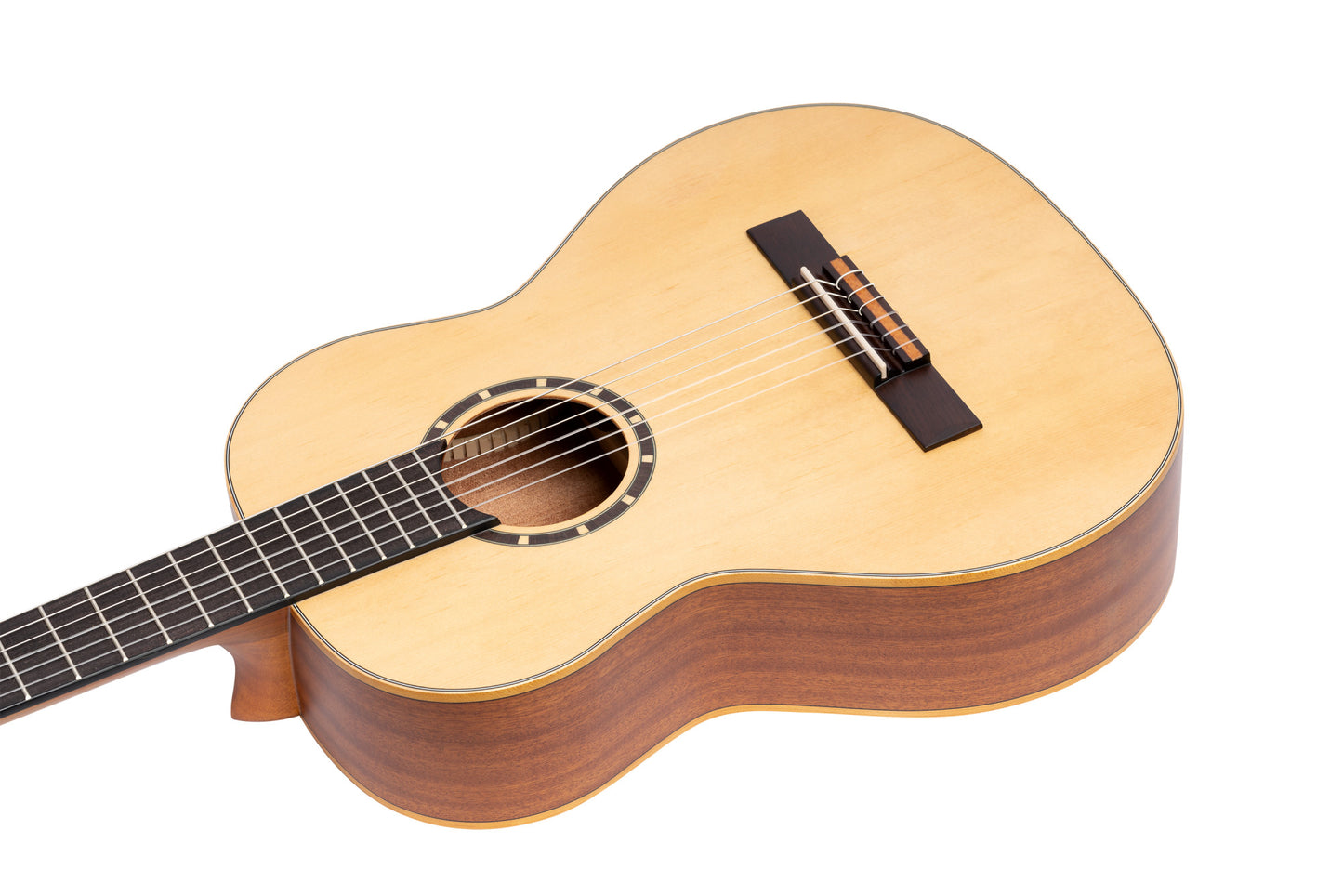 ORTEGA Family Series 3/4 Konzertgitarre 6 String Lefty - Mahagoni Natur + Bag