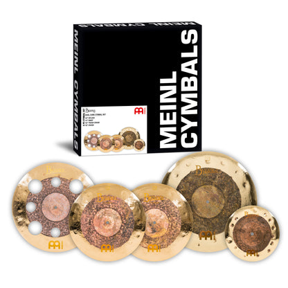 MEINL Cymbals Byzance Dual Core Set - B10DUS/B14DUH/B16DUTRC/B18DUC