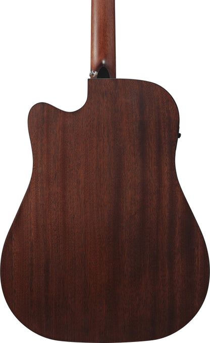 IBANEZ Artwood AW Acoustic Guitar 6-String - Weathered Black Open Pore