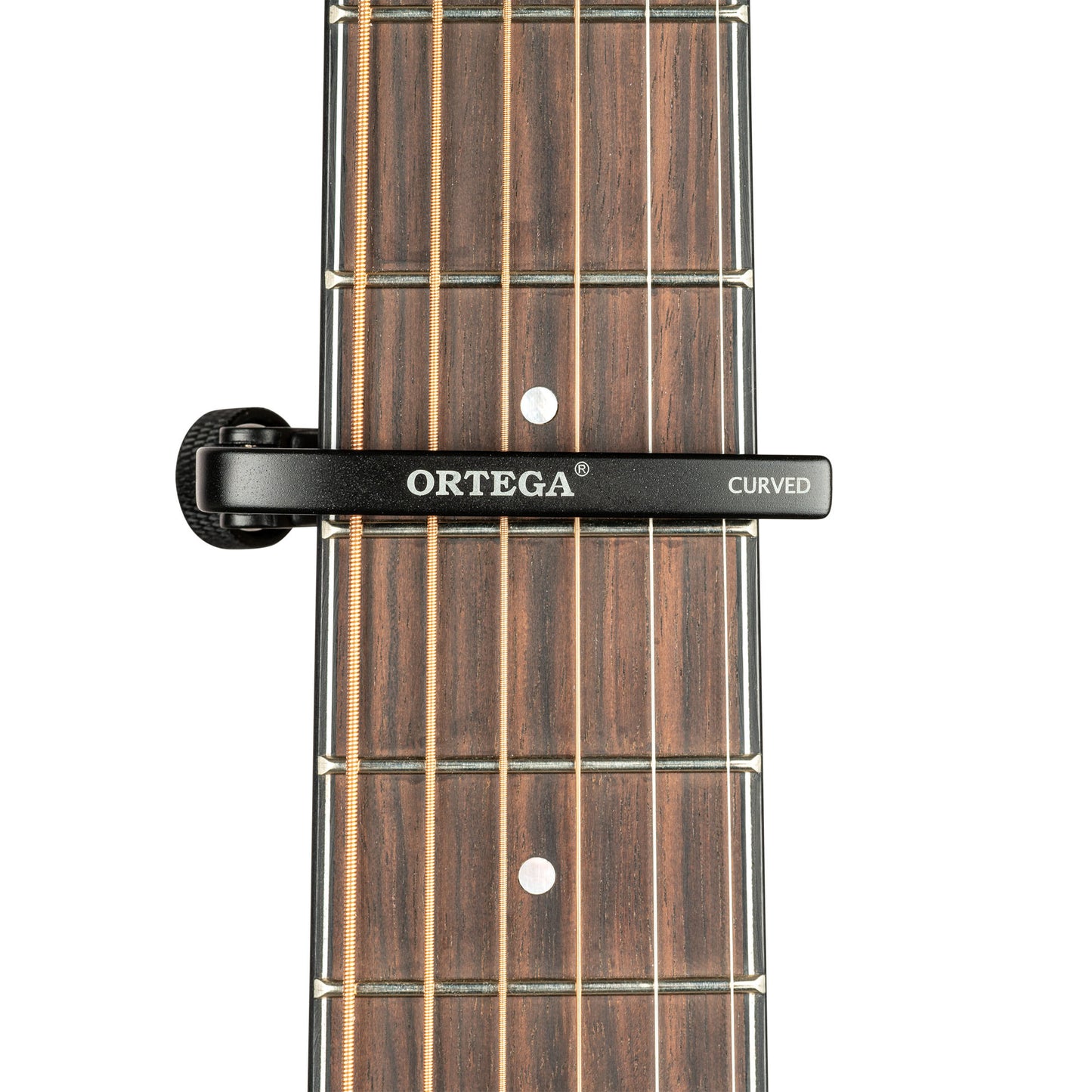 ORTEGA Pro Series Curved Capo - Schwarz