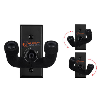 ORTEGA Guitar Wall Hanger - Black