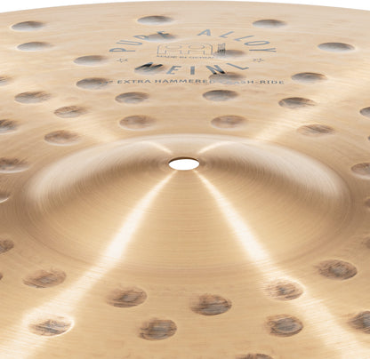 MEINL Cymbals Pure Alloy Extra Hammered Crash-Ride - 22"