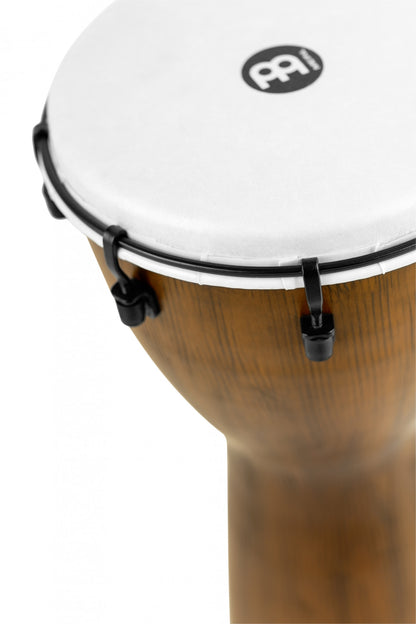 MEINL Percussion Alpine Series Synthetic Djembe - 10" Barnwood Finish