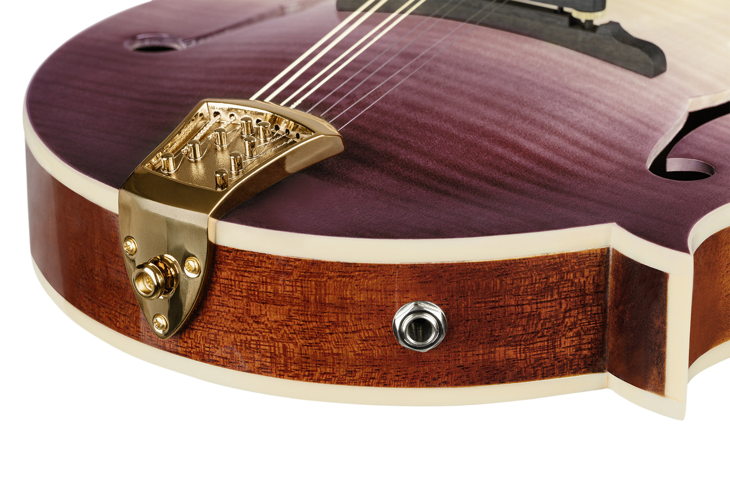 ORTEGA Americana Series F-Style Mandolin + Croco Leather Case