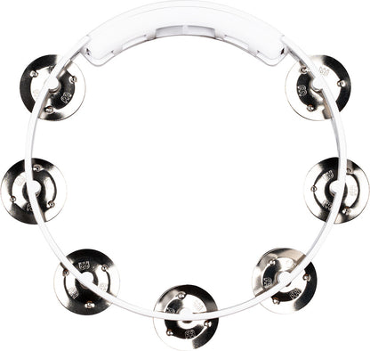 MEINL Percussion Headliner® Series Molded ABS Tambourine - 8" White