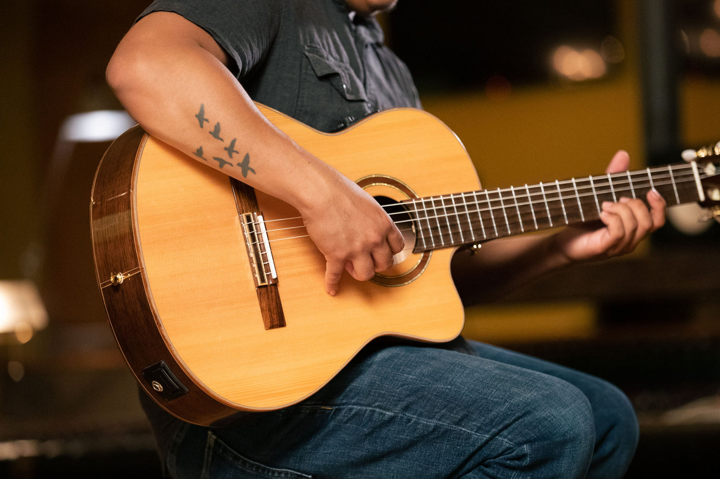 ORTEGA Performer Series 4/4 Konzertgitarre 6-String - Natural + Gigbag