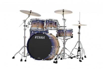 TAMA Starclassic Walnut/Birch Lacquer Shell Kit 5 teilig - Satin Purple Atmosphere Fade/Chrom HW