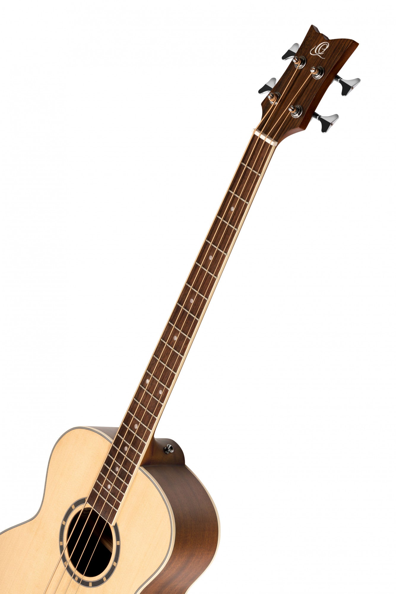 ORTEGA Deep Series 7 Medium Scale Acoustic Bass 4 String - Spruce / Mahogany Natural