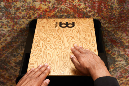 MEINL Percussion Bass Series Vertical Subwoofer Cajon - Makah-Burl