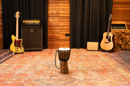 MEINL Percussion Headliner Rope Tuned Artifact Series Djembe - 8"