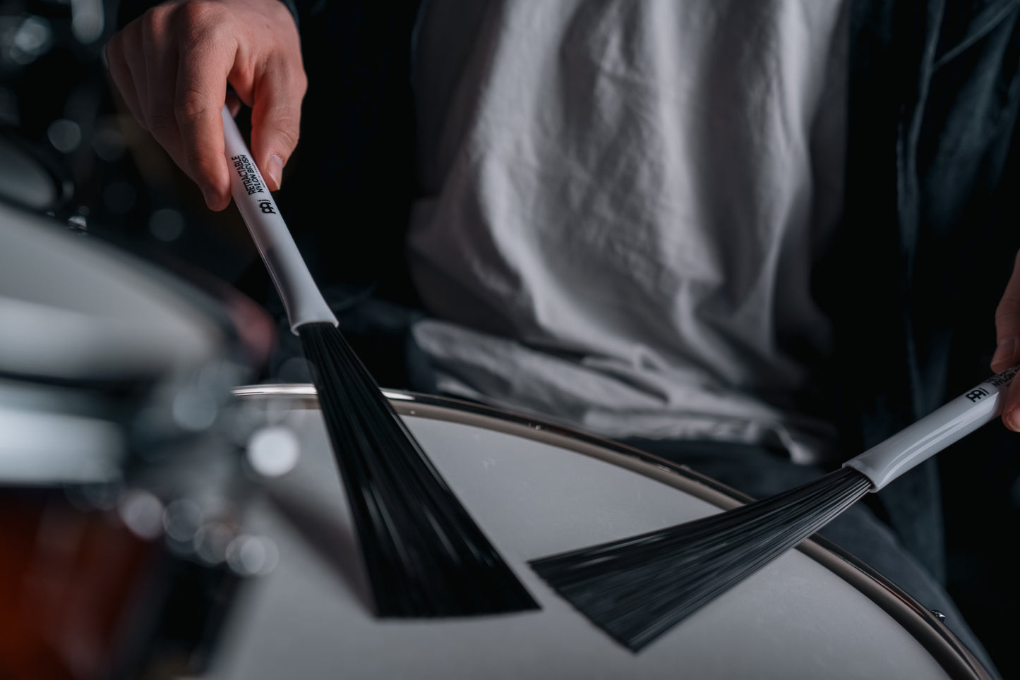 MEINL Stick & Brush - Retractable Nylon Brush