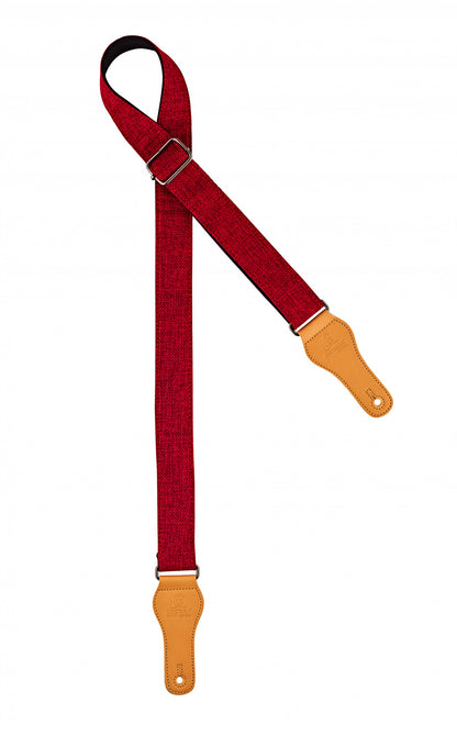 ORTEGA Casual Series Ukulele Cotton Strap - Burgundy
