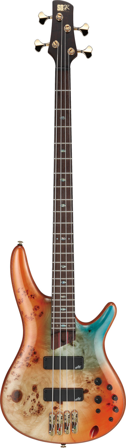 IBANEZ Premium SR Electric Bass 4-String - Autum Sunset Sky + Gig Bag