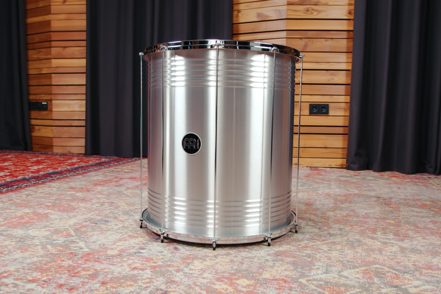 MEINL Percussion Traditional Aluminum Series Surdo Drum - 22" x 24"