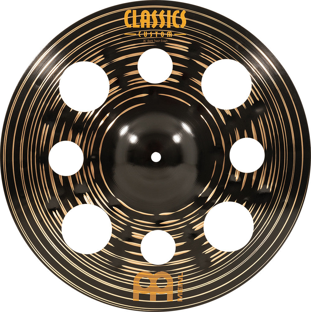 MEINL Cymbals Classics Custom Dark Set - CC10DAS/CC16DATRC/CC18DACH