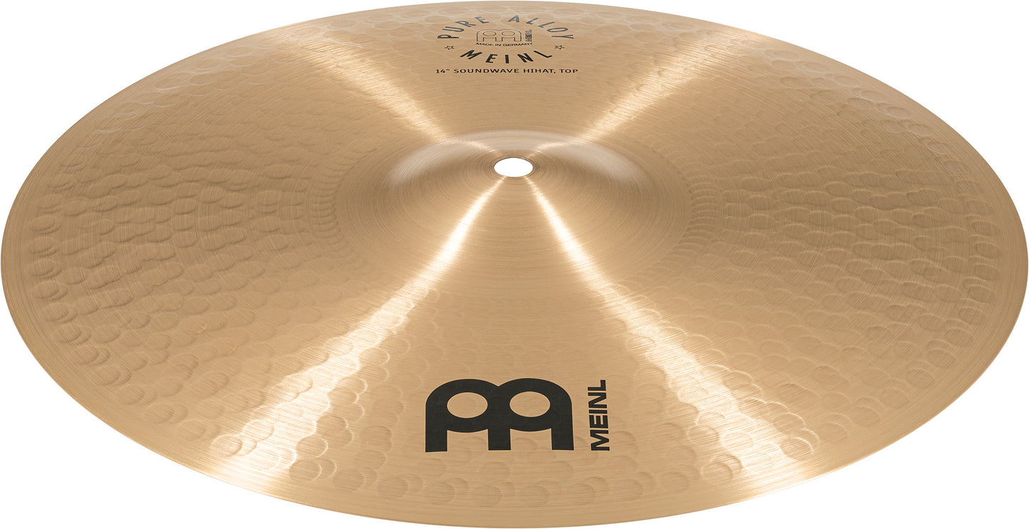 MEINL Cymbals Pure Alloy Soundwave Hihat - 14"