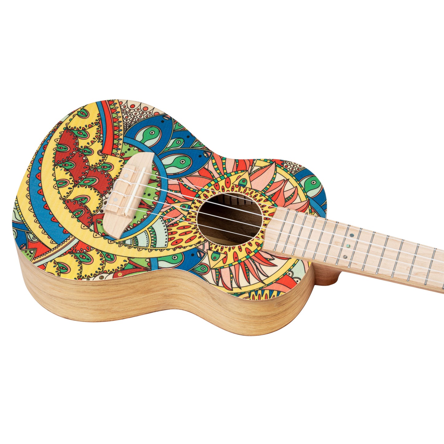 ORTEGA Art Serie Konzert Ukulele 4 String - Spruce / Catalpa Mystic India