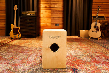 MEINL Percussion Snarecraft Professional Series Cajon 100 - American White Ash