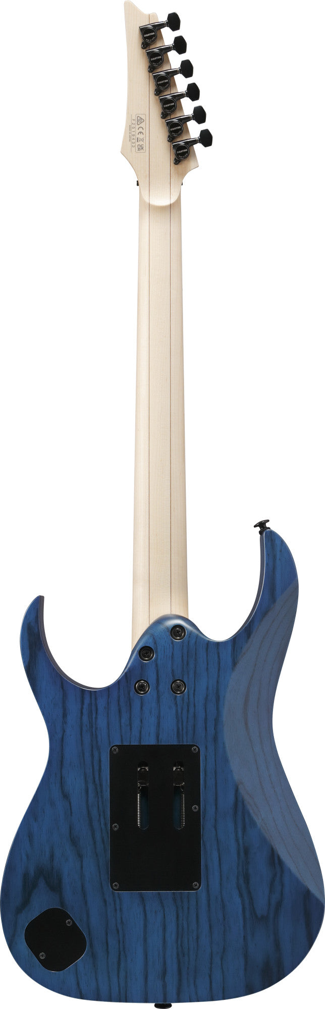 IBANEZ Prestige RG E-Gitarre 6-String - Transparent Deep Blue Flat + Koffer