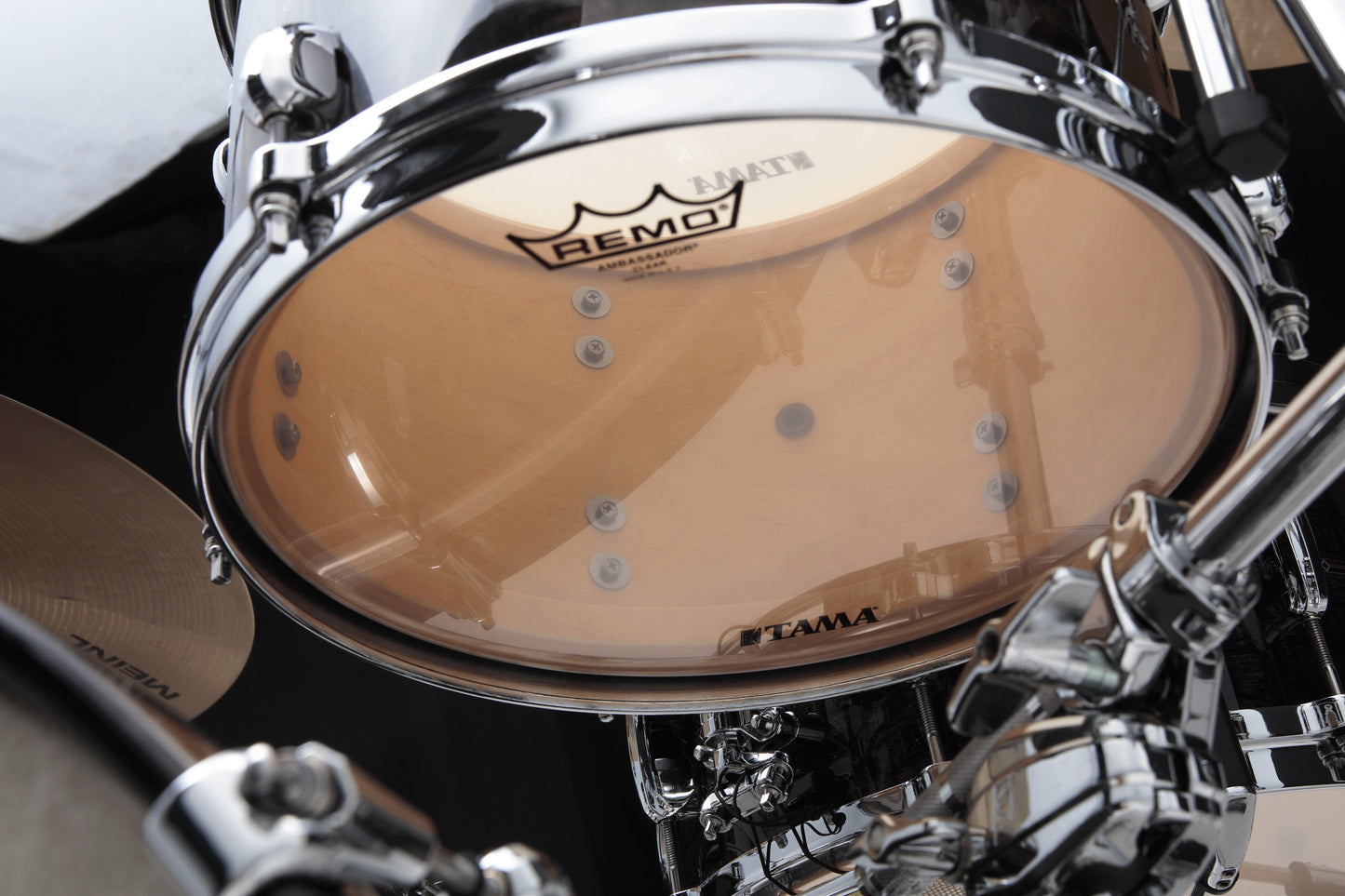 TAMA STAR Maple Shell Kit 3 pcs - Charcoal Brown Paraiso/Chrome HW