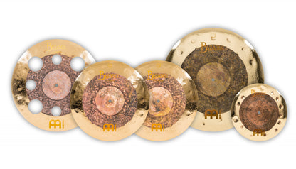MEINL Cymbals Byzance Dual Core Set - B10DUS/B14DUH/B16DUTRC/B18DUC