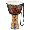 MEINL Percussion Travel Series African Djembe 14" - Kenyan Quilt