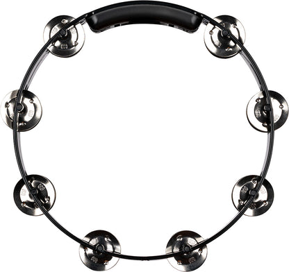 MEINL Percussion Headliner® Series Molded ABS Tambourine - 10" Black