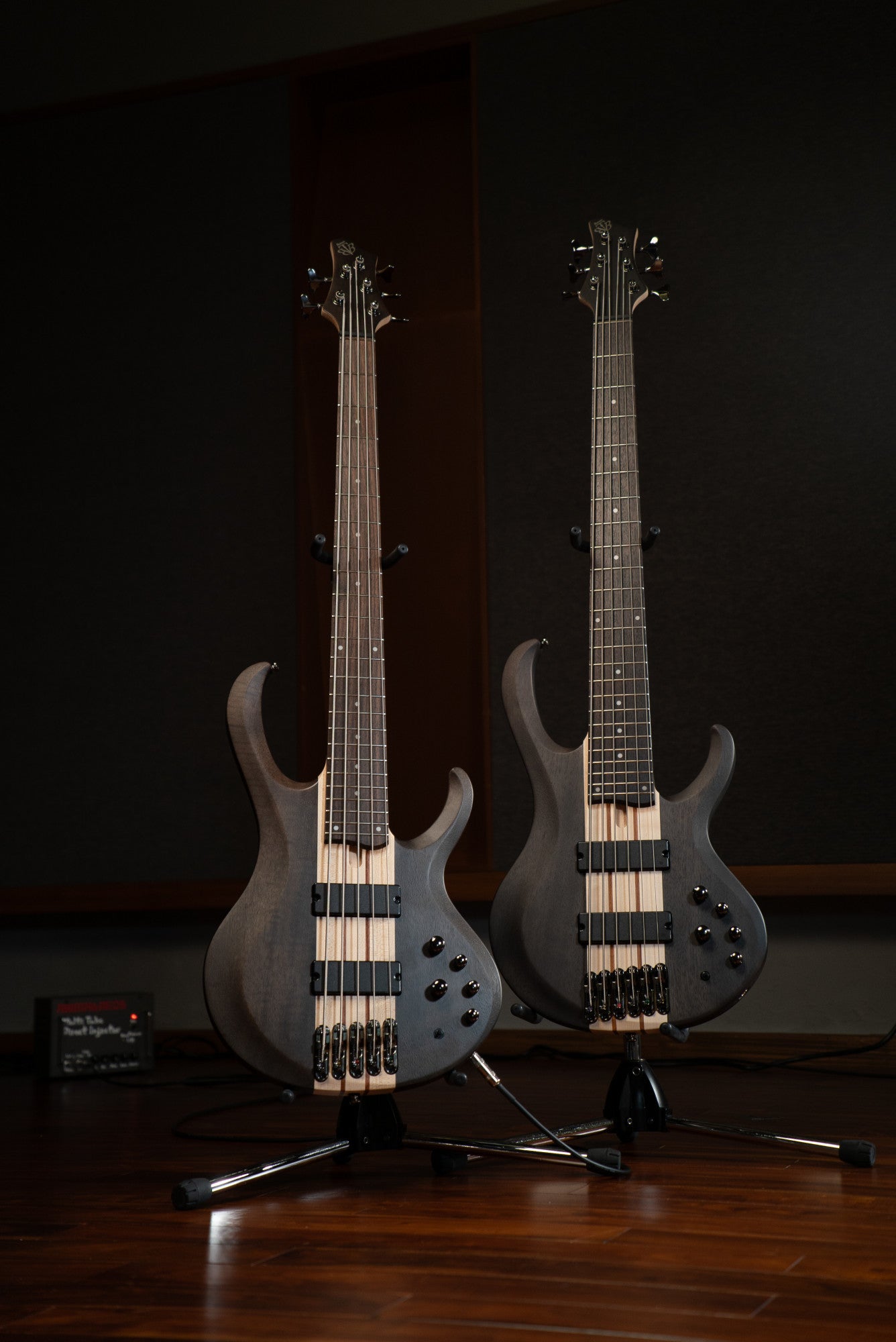 IBANEZ BTB Electric Bass 5-String - Transparent Gray Flat