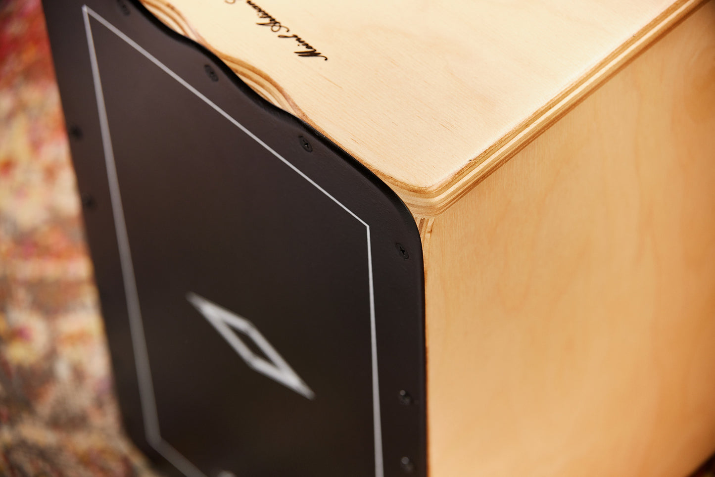 MEINL Percussion Artisan Edition Pickup Cajon - Dark Olive Burst