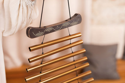 Meinl Sonic Energy Meditation Flow Chime 35"/88 cm - 440 Hz/10 Töne/D Dur - Bronze