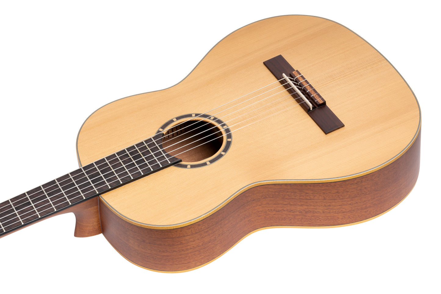 ORTEGA Family Series Pro 4/4 Classical Slim Neck Guitar 6 String Lefty - Cedar / Mahogany Natural + Gigbag