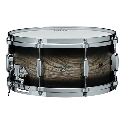 TAMA STAR Walnut Snaredrum 13" x 6" - Satin Black Japanese Sen Burst/Chrom HW
