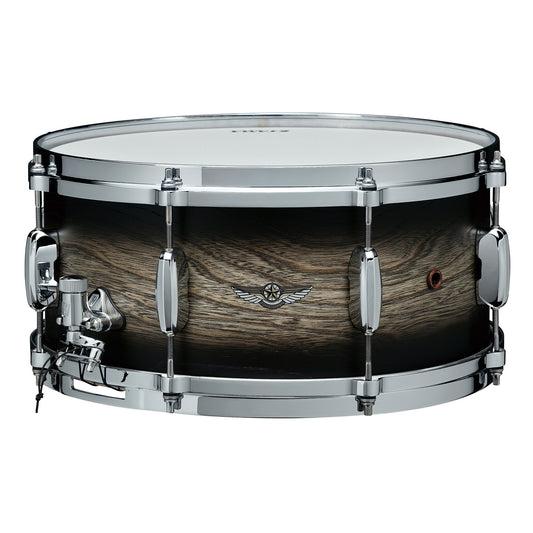 TAMA STAR Walnut Snare Drum 13" x 6" - Satin Black Japanese Sen Burst/Chrome HW